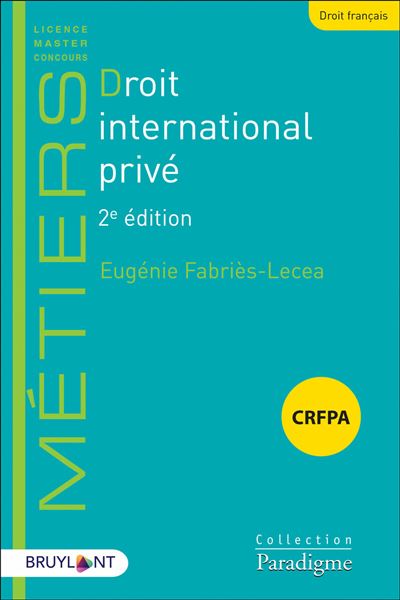 Droit international privé 2ed