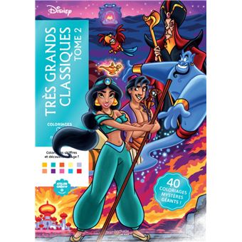 Coloriages Mystères Disney - Coloriages Mystères Disney - Très grands classiques Tome 02 - 1