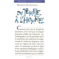 Du Temple à l'homme