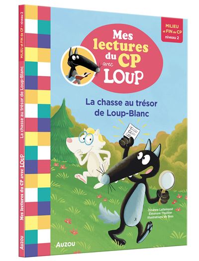 La chasse au trésor de Loup-Blanc - Lecture Loup CP - Orianne Lallemand - Auzou Philippe Eds - broché - Scolaire / Universitaire