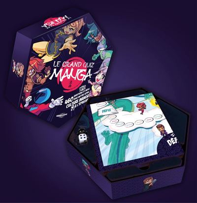 Jeu BEM'S LE GRAND QUIZ MANGA - Hachette Heroes- - Jeu de soci&eacute;t&eacute;