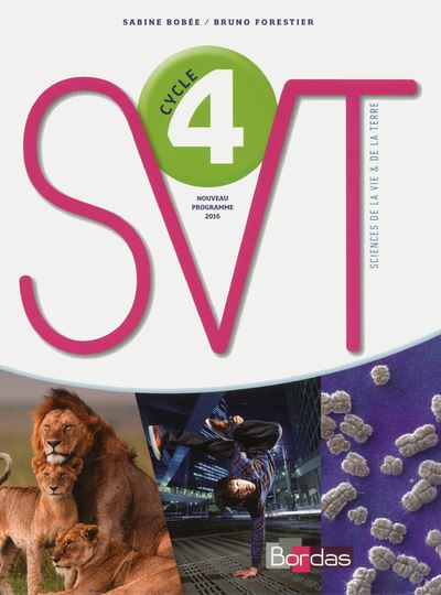 SVT, sciences de la vie et de la terre, cycle 4 : nouveau programme 2016 - Image 3