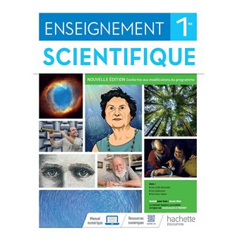 Enseignement scientifique 1re - Livre élève - 1