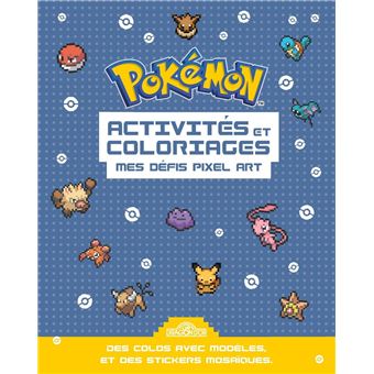 Les Pokémon - Pokémon - Activités et coloriages Pixel 2 - 1