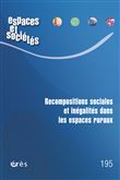 Espaces & sociétés 195 - Recompositions sociales et intégalités dans les espaces ruraux