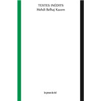 Textes inédits