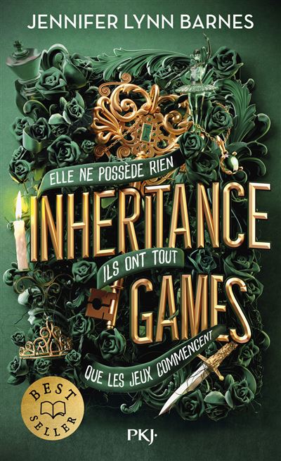 Inheritance Games - Tome 1 - Jennifer Lynn Barnes - Pocket Jeunesse - Poche - Roman adolescent
