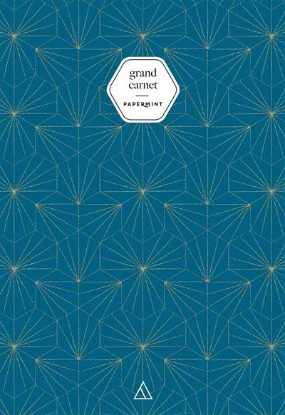 Grand Carnet - PaperMint Tiles Bleu