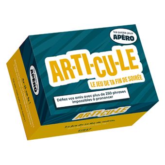 Petit apéro - Ar-ti-cu-le (3e ed)
