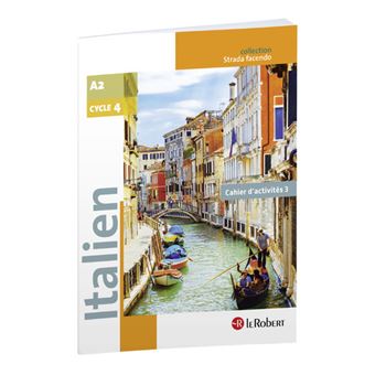 Cahier d'activités Italien collège Strada facendo 3e - 1