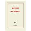 Histoire du Juif errant