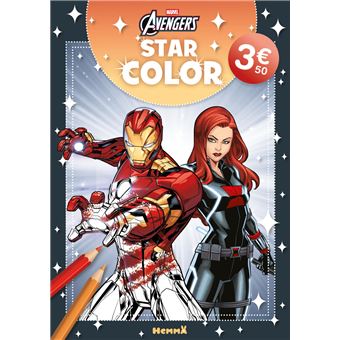 Avengers - Marvel Avengers - Star Color (Black Widow et Iron Man) - 1