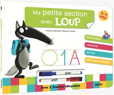 Ma petite section avec loup - Orianne Lallemand - cartonné