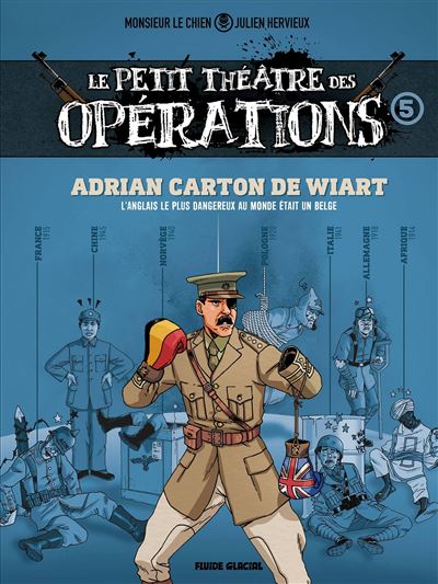 Le Petit Théâtre des opérations - tome 05 Faits d'armes impensables mais bien réels... - Julien Hervieux - Fluide Glacial-Audie - cartonné - Bande dessinée