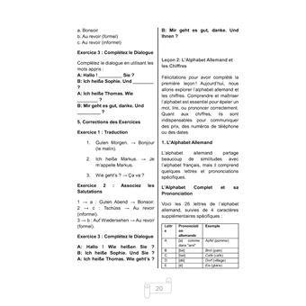 Tout-en-un pour Apprendre l'Allemand