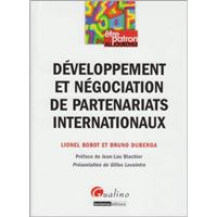 Développement et négociation de partenariats internationaux