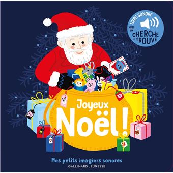 Mes plus belles chansons de Noël - Livre sons et lumières avec 6 puces -  Dès 1 an