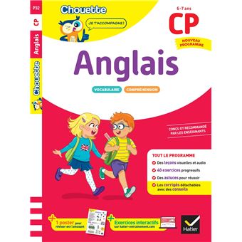 Anglais CP - Cahier de soutien nouveau programme - 1