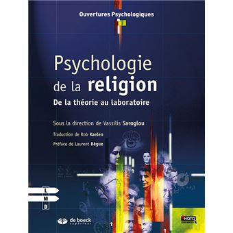 Psychologie De La Religion De La Théorie Au Laboratoire - Broché ...