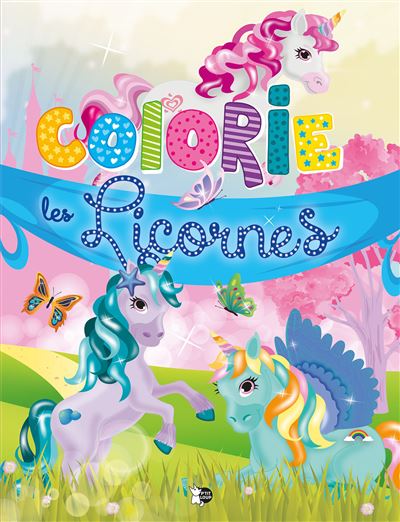 Colorie les Licornes