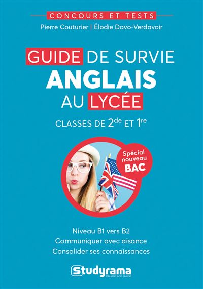 Guide de survie anglais au lycée - Pierre Couturier - broché
