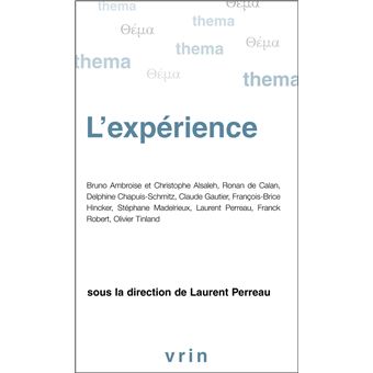 L'expérience - 1