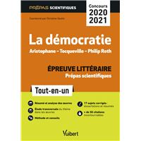 La Démocratie - Epreuve littéraire Prépas scientifiques - Concours 2020-2021