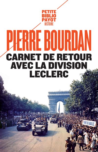 Carnet de retour avec la division Leclerc - Pierre Bourdan - Poche