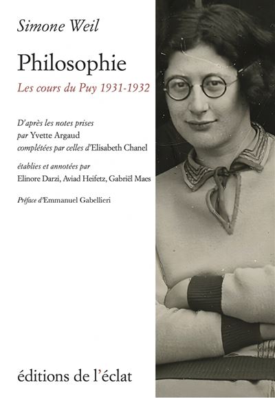 Philosophie - Les cours du Puy 1931-1932
