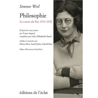 Philosophie - Les cours du Puy 1931-1932 - 1