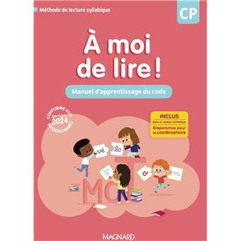 A Moi De Lire - A MOI DE LIRE CP MANUEL D'APPRENTISSAGE DU CODE - 1