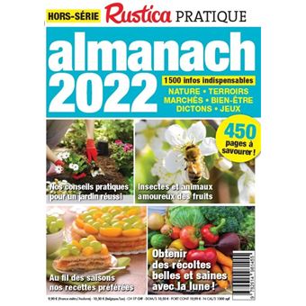 Hors Série Rustica Pratique ALMANACH 2022 - broché - Sabine