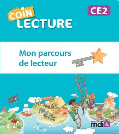 Coin lecture CE2 Mon parcours de lecteur - Cahier élève - 5 exemplaires