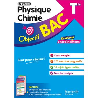 Objectif BAC Tle spécialité Physique Chimie