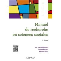 Manuel de recherche en sciences sociales