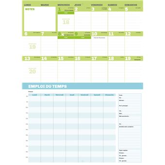 Frigobloc Le mini calendrier Ultra Simple pour une famille organisée ! (de  sept. 2023 à déc. 2024) sept.2023- Collectif - Achat Livre