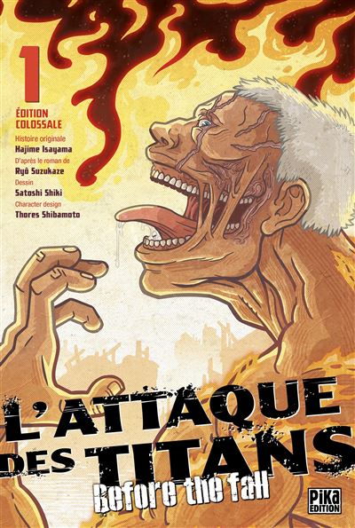 L'attaque des Titans - Tome 01 - L'Attaque des Titans - Before the
