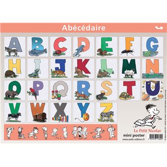 05.abécédaire/lire et ecrire - mini poster le petit nicolas - 1