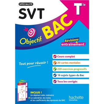 Objectif BAC Tle spécialité SVT