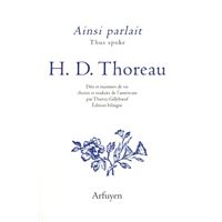 Ainsi parlait Thoreau