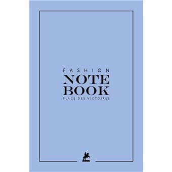 Carnet Mode bleu ciel