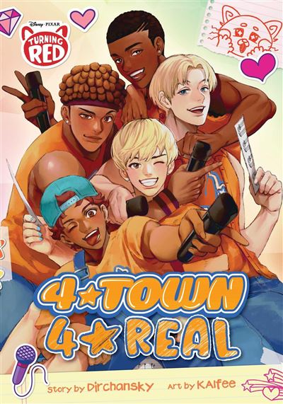 DISNEY & PIXARS TURNING RED 4 TOWN 4 REAL MANGA