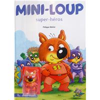 Figurine Mini-Loup En Père Noël - Occasion Très Bon état