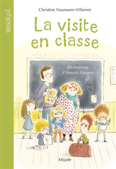 La visite en classe - Christine Naumann-Villemin - broché