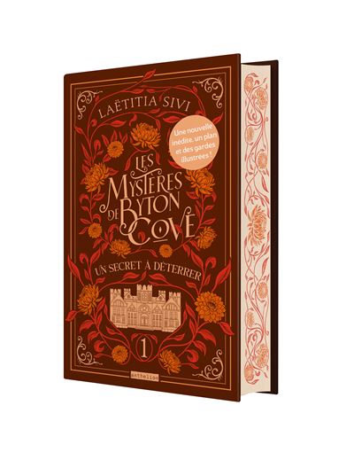 Les Mystères de Byton Cove - Un secret à déterrer (collector) - Laëtitia Sivi - Fleurus - relié - Roman adolescent