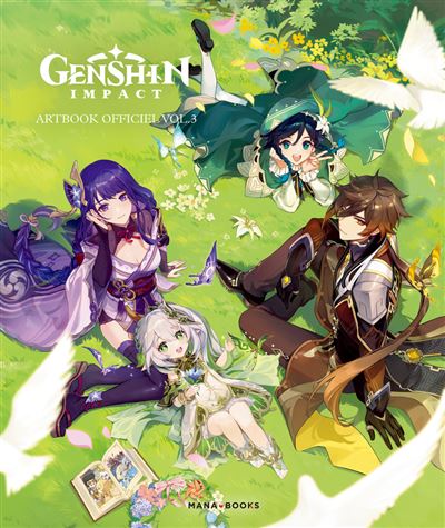 Genshin Impact Artbook officiel Vol.3 - Collectif - Mana Books - broché - Beau livre