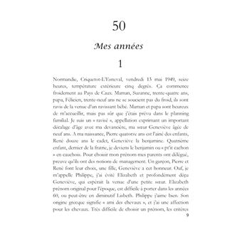 50-60 Mes années