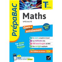 Prépabac - Maths (spécialité) Tle générale - Bac 2026