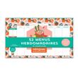Bloc aimanté de 52 menus hebdomadaires à compléter Mémoniak