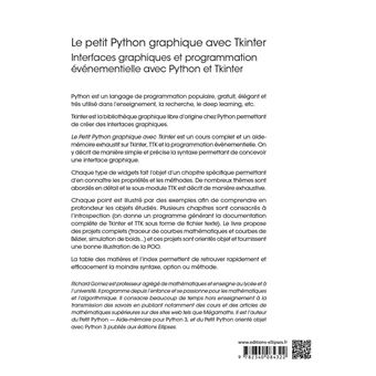 Le petit Python graphique avec Tkinter